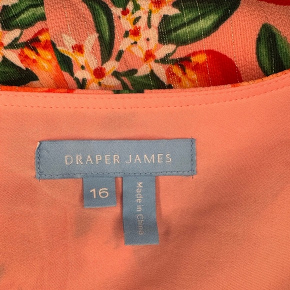 Draper James Dress Size 16 Apple Blossom Wynonna Wrap Dixie Rose Short.  #58 - Picture 9 of 11